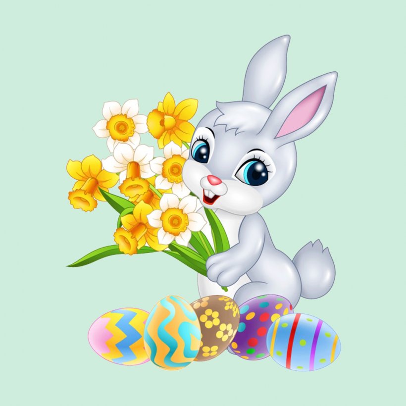 Easter Bunny Royalty-free Cartoon, PNG, 1080x1080px, Easter Bunny, Animal Figure, Art, Cartoon, Drawing Download Free