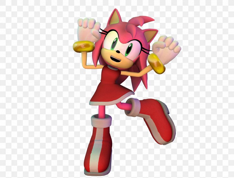 Amy Rose - Amy Rose Sonic Battle Sprites Transparent PNG