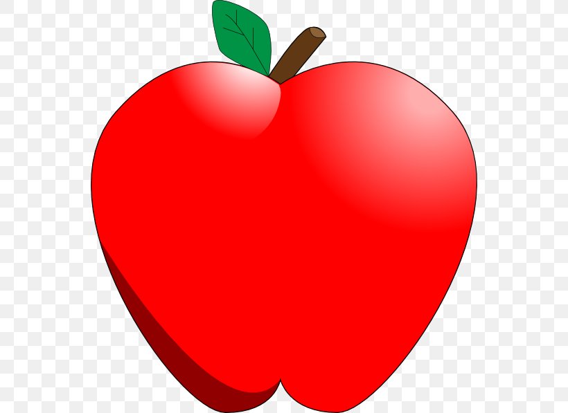 Apple Cartoon Clip Art, PNG, 558x597px, Apple, Cartoon, Drawing, Food, Free Content Download Free