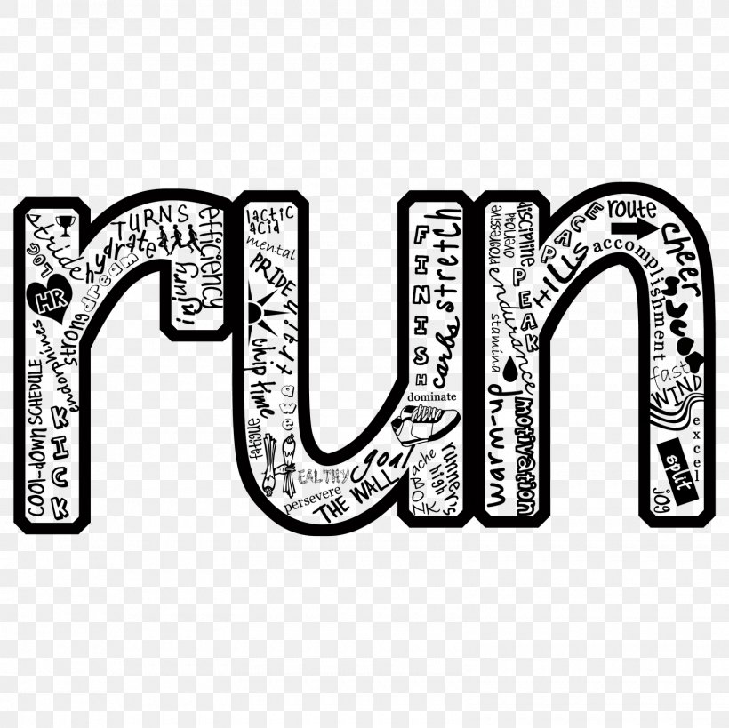 Cross Country Running Track & Field Sport Word, PNG, 1600x1600px, Cross Country Running, Area, Black And White, Brand, Drawstring Download Free