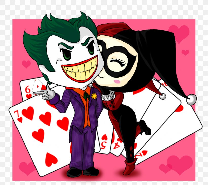 Joker Harley Quinn Drawing Batman Poison Ivy, PNG, 900x803px, Watercolor, Cartoon, Flower, Frame, Heart Download Free