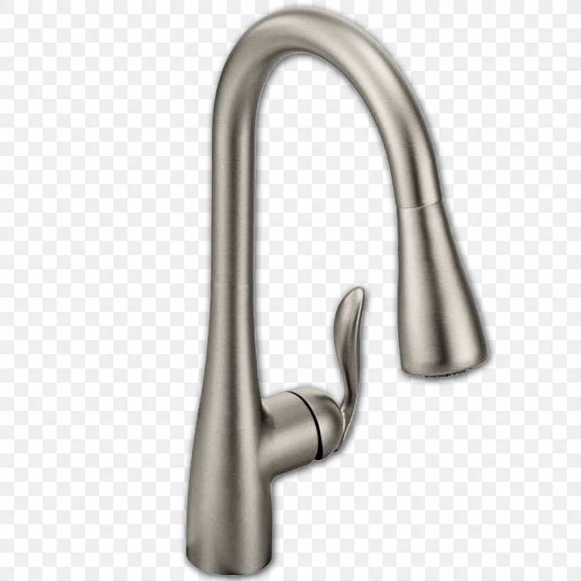 Moen Tap Kitchen Plumbing Brushed Metal, PNG, 1500x1500px, Moen, Bathtub, Bathtub Accessory, Brushed Metal, Hardware Download Free