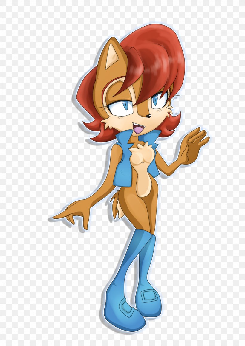 Princess Sally Acorn DeviantArt Sonic Chaos Image Sonic & Sally, PNG, 1024x1451px, Watercolor, Cartoon, Flower, Frame, Heart Download Free
