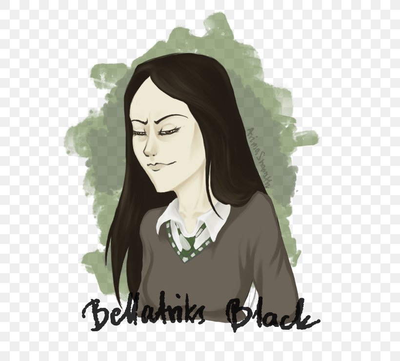 Bellatrix Lestrange Fan Art DeviantArt, PNG, 600x740px, Watercolor, Cartoon, Flower, Frame, Heart Download Free