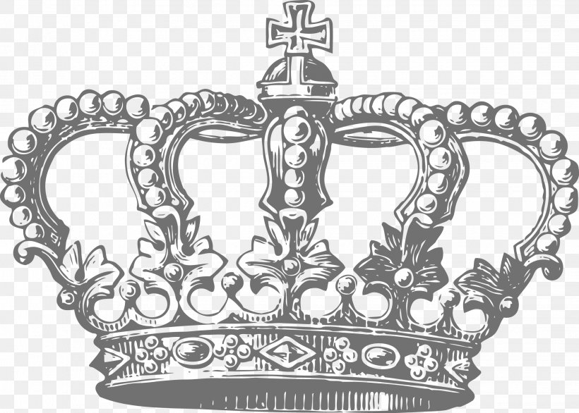 Crown Vector, PNG, 2266x1622px, Crown, Animation, Black And White, Computer Graphics, Cushion Download Free