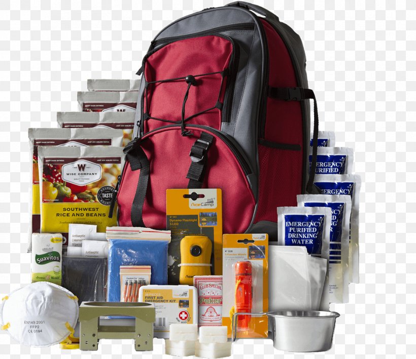 Solar Backpack Survival Kit Bug-out Bag Wise Company 5-Day Survival Backpack, PNG, 939x813px, Backpack, Bag, Bugout Bag, Business, Emergency Download Free