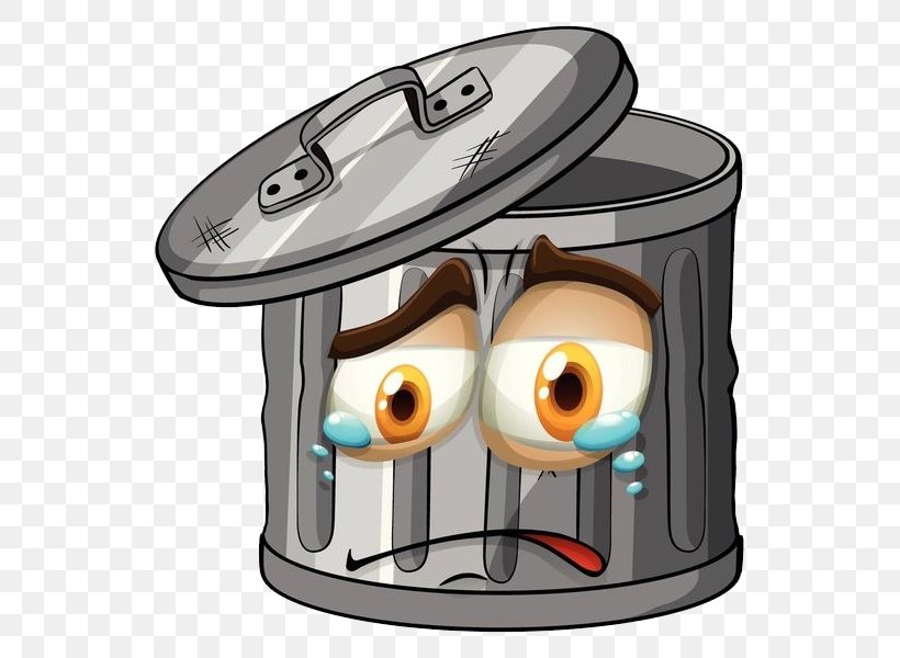 Waste Container Royalty-free Illustration, PNG, 600x600px, Waste Container, Crying, Drawing, Face, Facial Expression Download Free