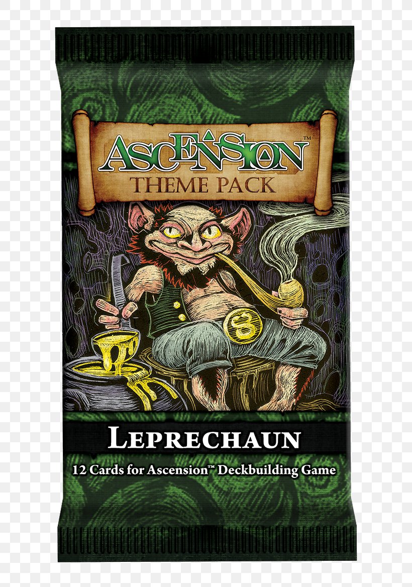 Ascension: Chronicle Of The Godslayer Leprechaun Deck-building Game Board Game, PNG, 702x1168px, Leprechaun, Advertising, Axis Allies, Board Game, Carcassonne Download Free