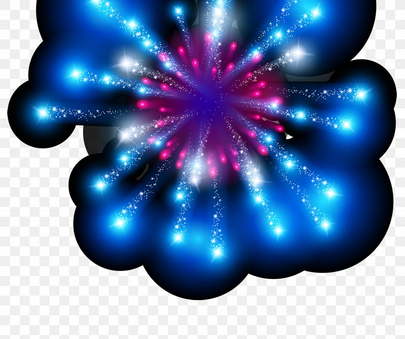 Light Fireworks, PNG, 3582x3006px, Light, Blue, Cobalt Blue, Electric Blue, Fireworks Download Free