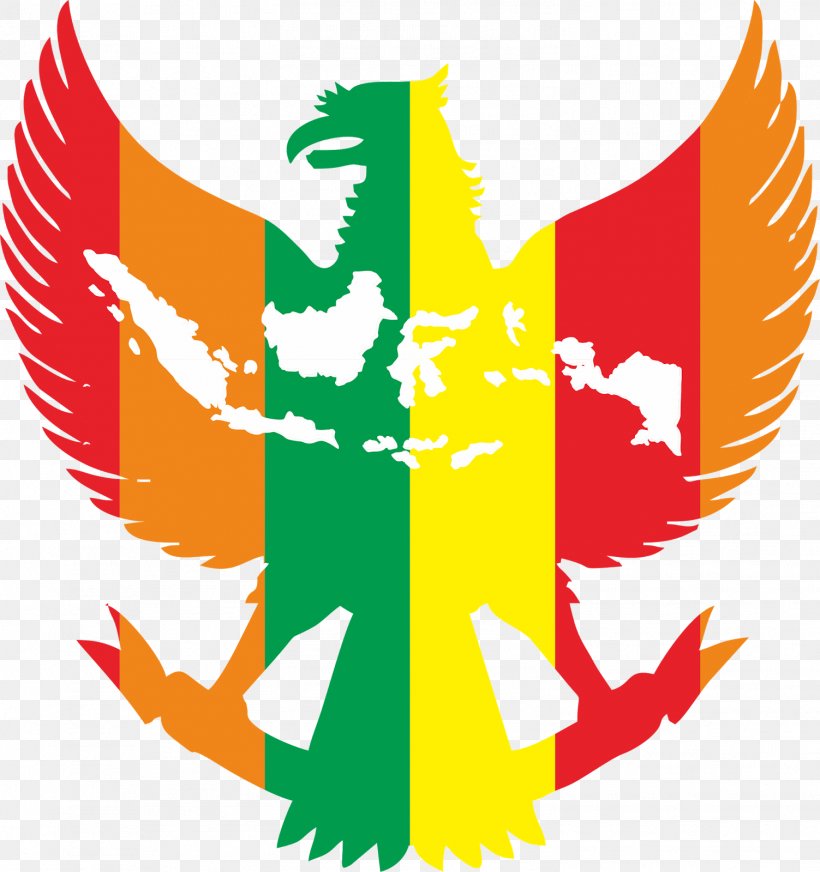 National Emblem Of Indonesia Pancasila Garuda Bhinneka Tunggal Ika, PNG, 1503x1600px, Indonesia, Area, Artwork, Bhinneka Tunggal Ika, Fictional Character Download Free
