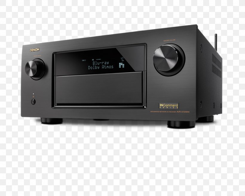 AV Receiver Denon AVR-X7200W Dolby Atmos Home Theater Systems, PNG, 1280x1024px, 4k Resolution, Av Receiver, Audio, Audio Equipment, Audio Receiver Download Free