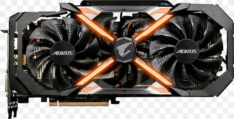Graphics Cards & Video Adapters NVIDIA AORUS GeForce GTX 1080 Ti Xtreme Edition 11G 英伟达精视GTX NVIDIA GeForce GTX 1080, PNG, 928x475px, Graphics Cards Video Adapters, Aorus, Computer Component, Computer Cooling, Electronic Device Download Free