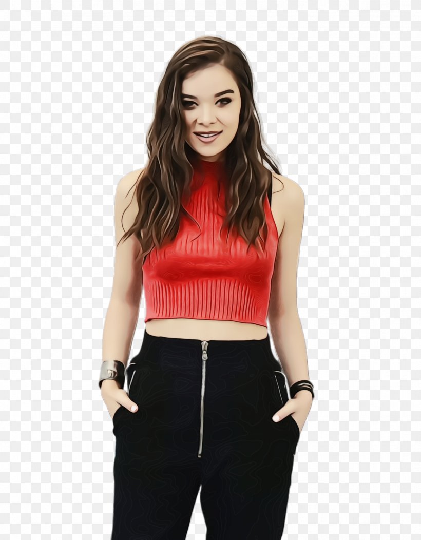 Hailee Steinfeld Love Myself WHTZ Lainey Gossip New York, PNG, 1764x2264px, Watercolor, Abdomen, Actor, Blouse, Clothing Download Free