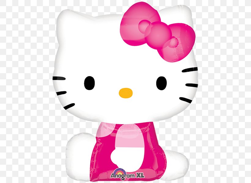 Hello Kitty Balloon Birthday Kitty Party, PNG, 600x600px, Hello Kitty, Balloon, Birthday, Bopet, Character Download Free