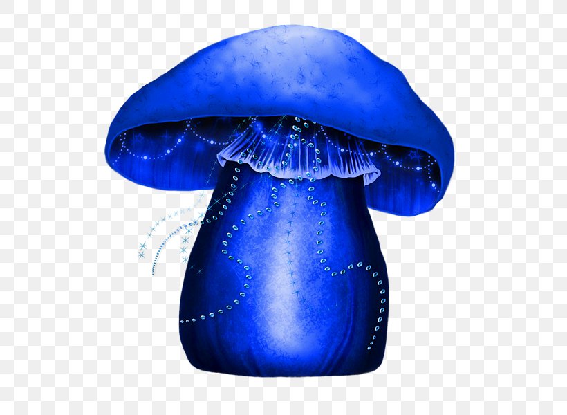 Blue Mushroom Clip Art, PNG, 600x600px, Blue, Cobalt Blue, Color, Electric Blue, Fungus Download Free
