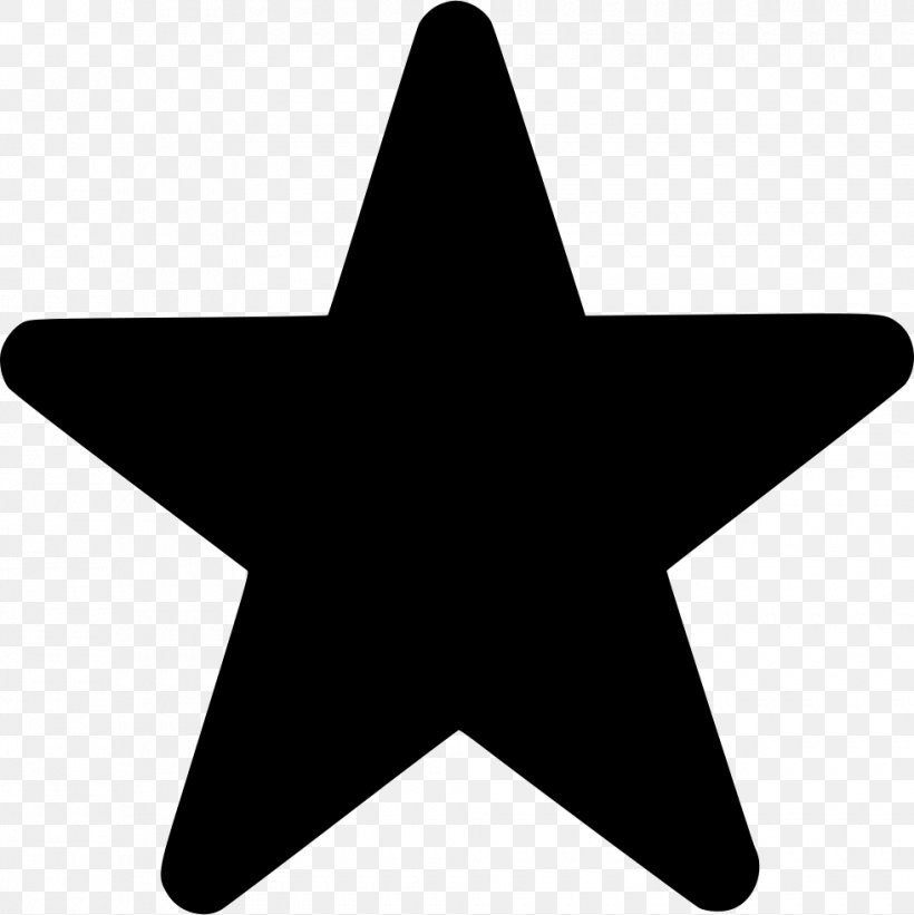 Shape Star Clip Art, PNG, 980x982px, Shape, Black, Black And White, Cdr, Star Download Free