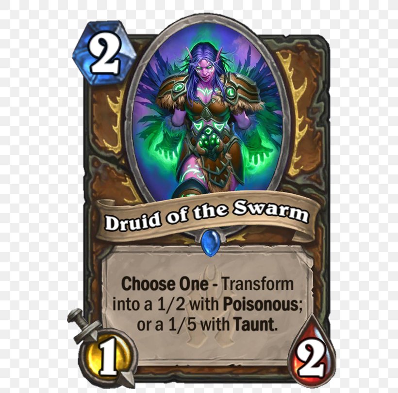 Knights Of The Frozen Throne Druid Of The Swarm Fandral Staghelm Druid Of The Claw, PNG, 567x811px, Knights Of The Frozen Throne, Druid, Game, Games, Hearthstone Download Free