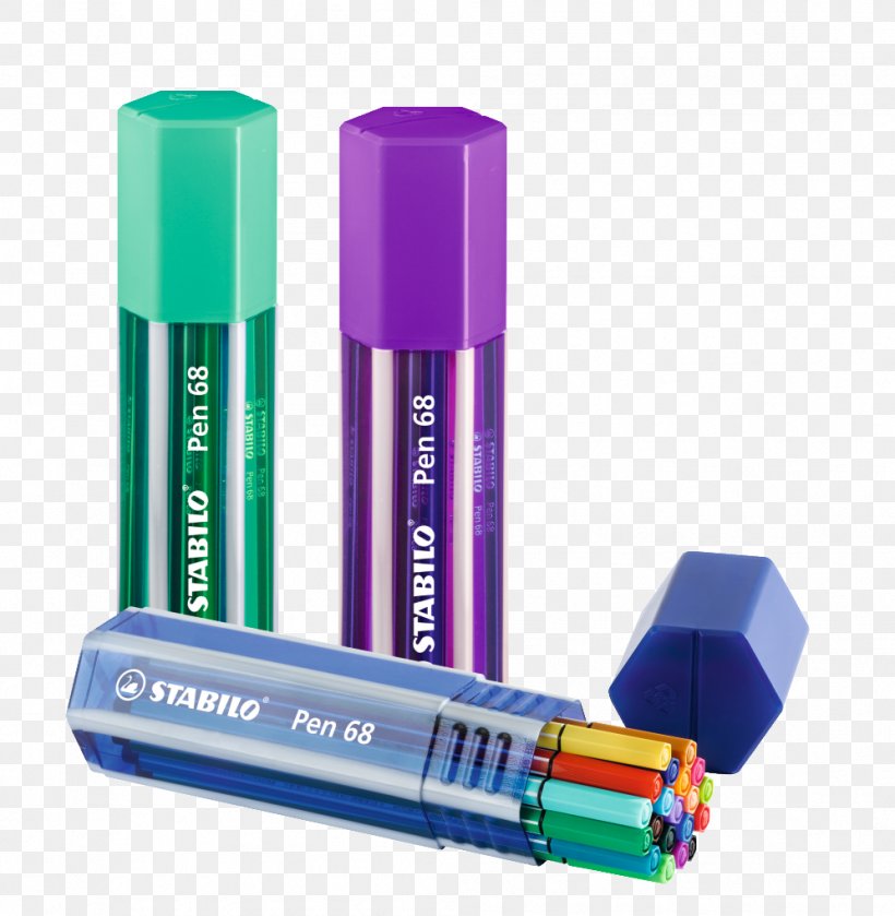 Marker Pen Schwan-STABILO Stabilo Pen 68 Stabilo Point 88, PNG, 996x1020px, Pen, Blister Pack, Color, Felt, Fiber Download Free