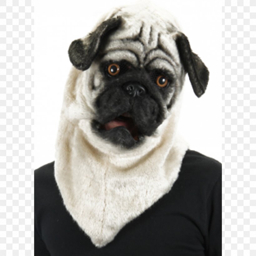 Pug Mask Mouth Halloween Costume, PNG, 900x900px, Pug, Carnivoran, Clothing Accessories, Companion Dog, Cosplay Download Free
