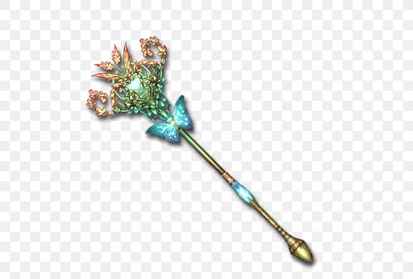 Granblue Fantasy Walking Stick Weapon Video Game Yōsei, PNG, 640x554px, Watercolor, Cartoon, Flower, Frame, Heart Download Free