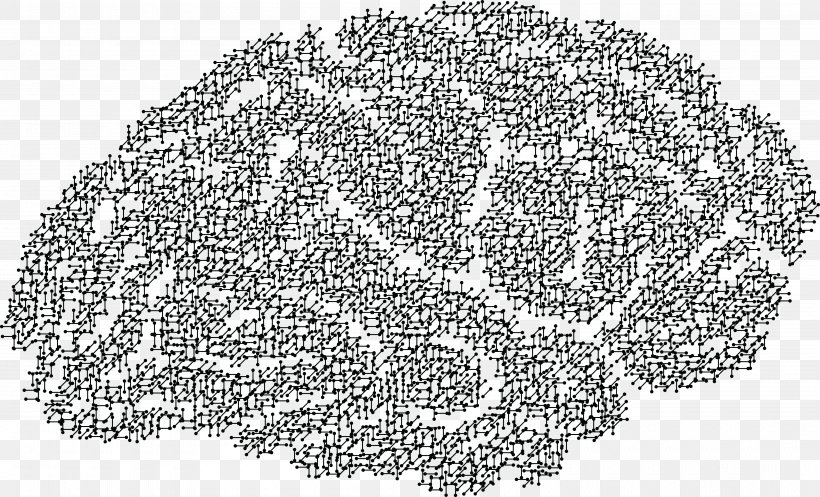 Human Brain Human Head Clip Art, PNG, 4000x2429px, Brain, Area, Artwork, Black And White, Drawing Download Free