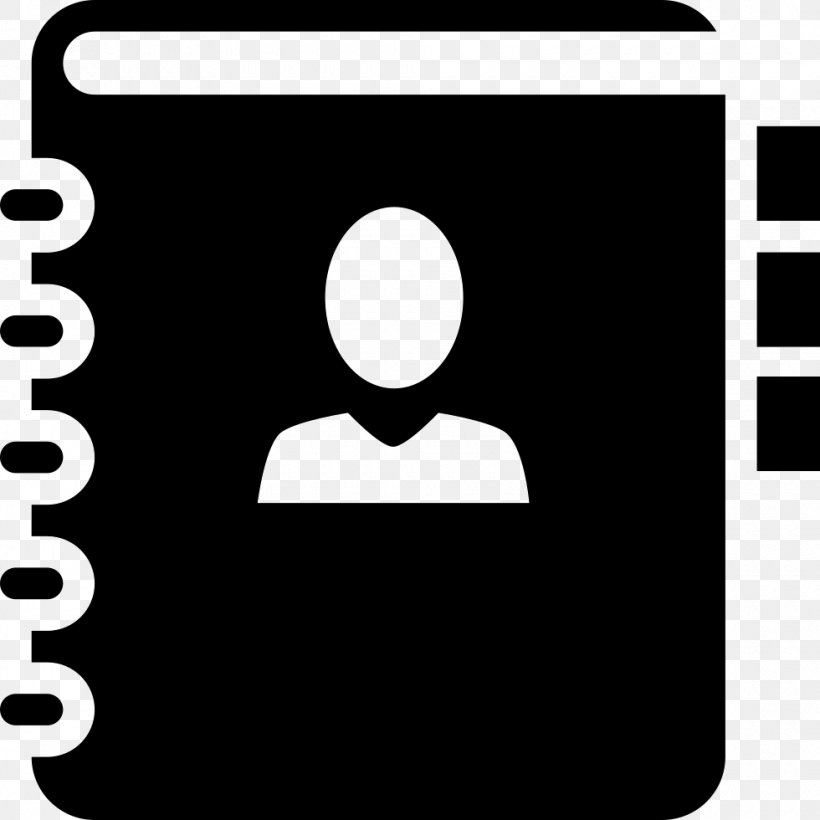 Address Book Telephone Directory, PNG, 980x980px, Address Book, Address, Area, Black, Black And White Download Free