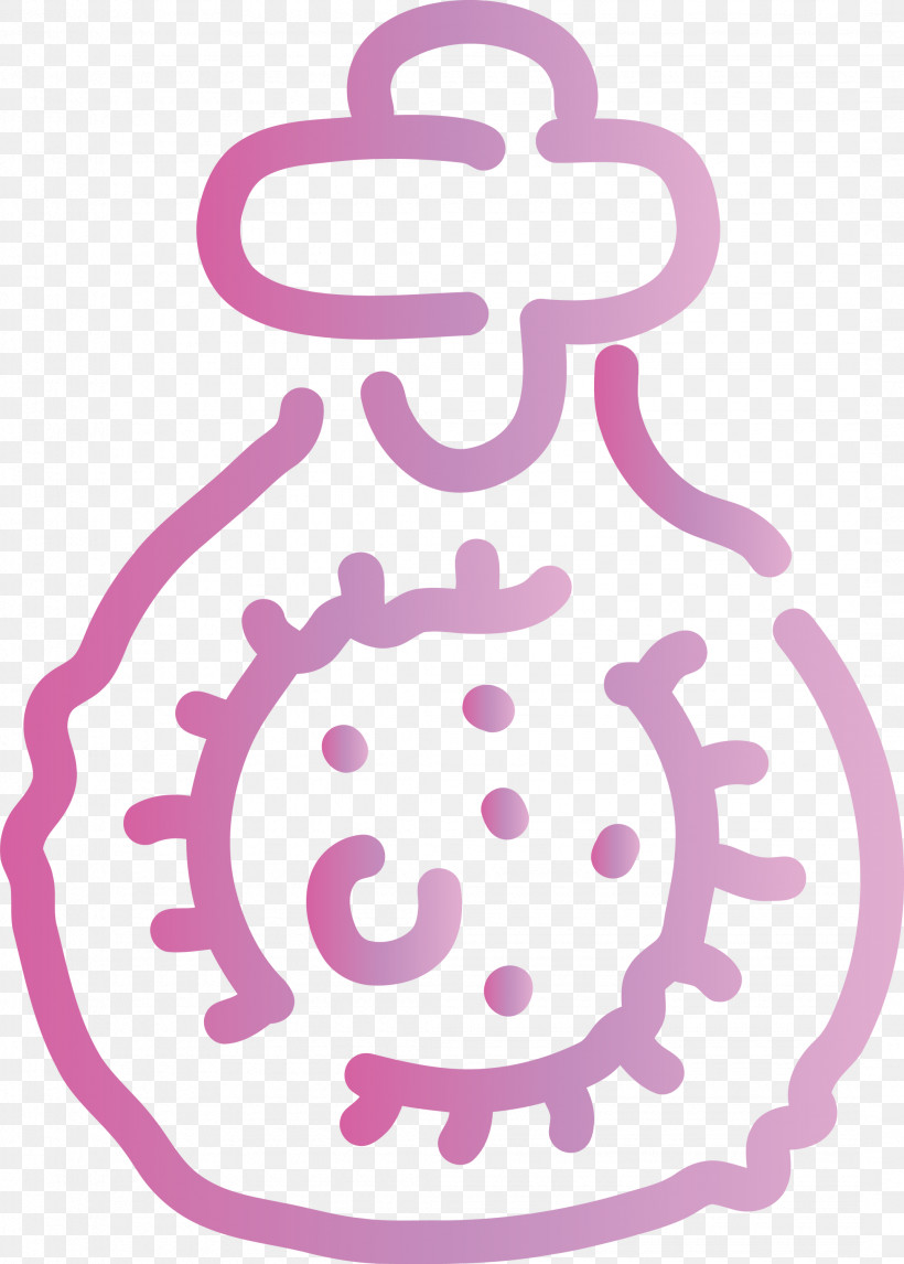 Bacteria Germs Virus, PNG, 2145x3000px, Bacteria, Germs, Pink, Virus Download Free