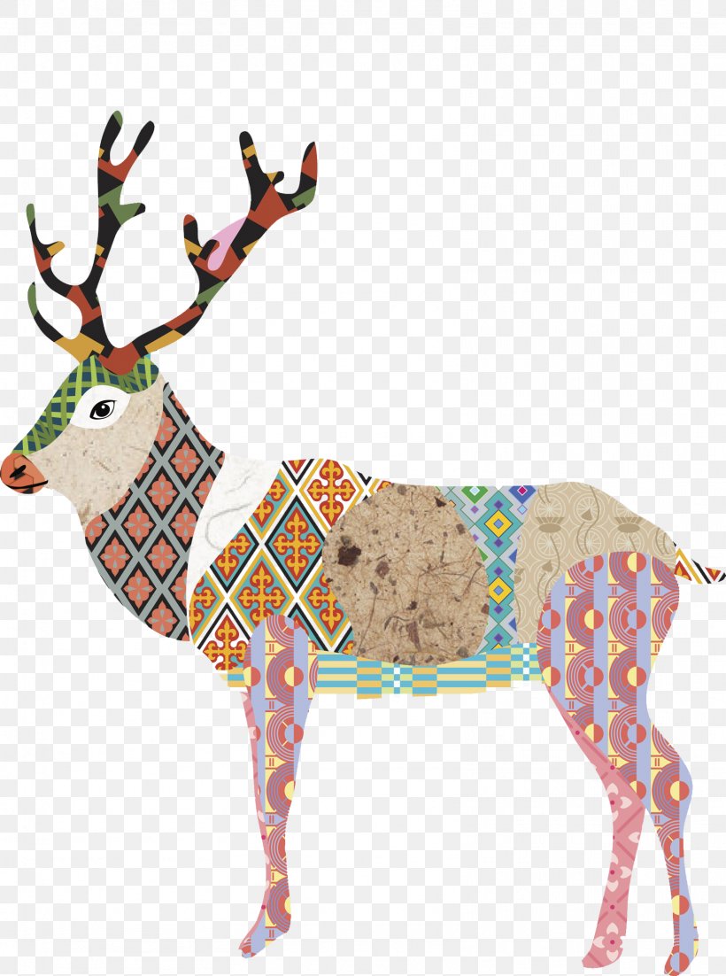 Reindeer Antler Horn, PNG, 1612x2167px, Reindeer, Antler, Art, Cartoon, Deer Download Free