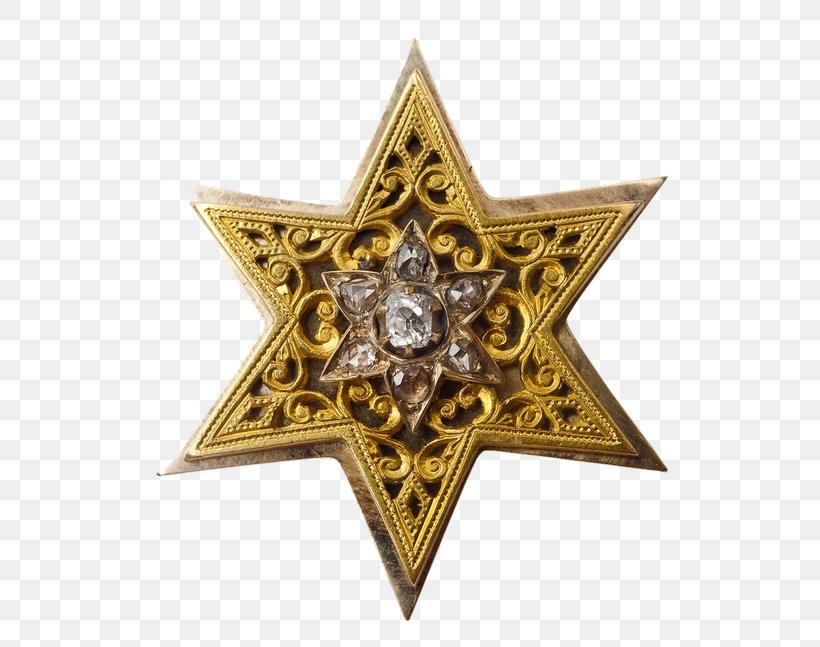 The Star Of David Symbol Judaism Synagogue, PNG, 600x647px, Star Of David, Brass, David, God, Gold Download Free