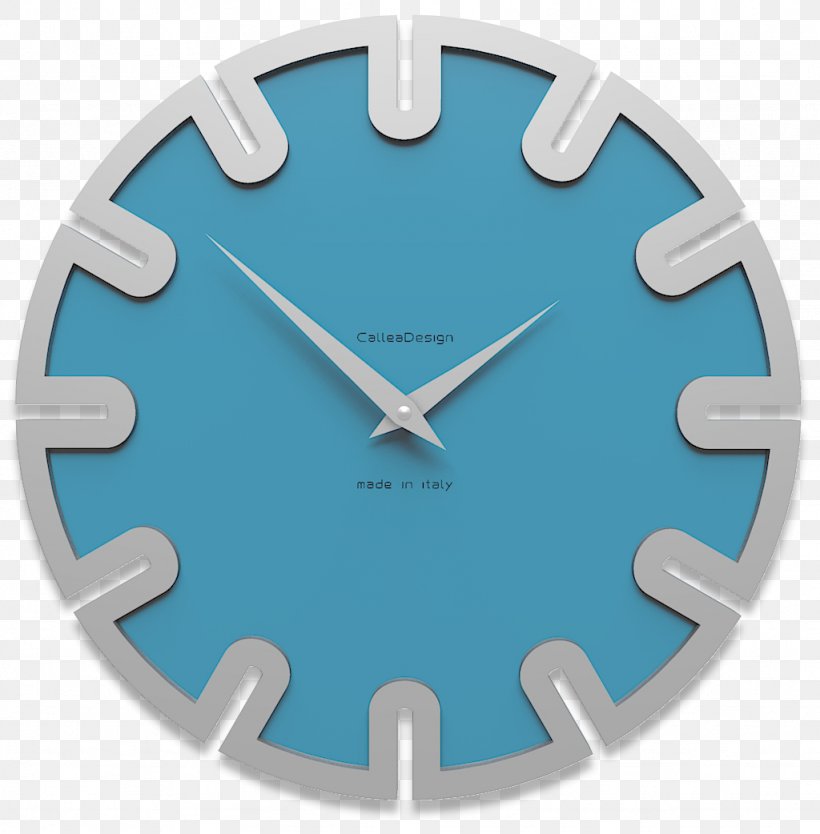 Clock Väggur Color Blue, PNG, 1024x1042px, Clock, Aiguille, Alarm Clocks, Aqua, Art Download Free
