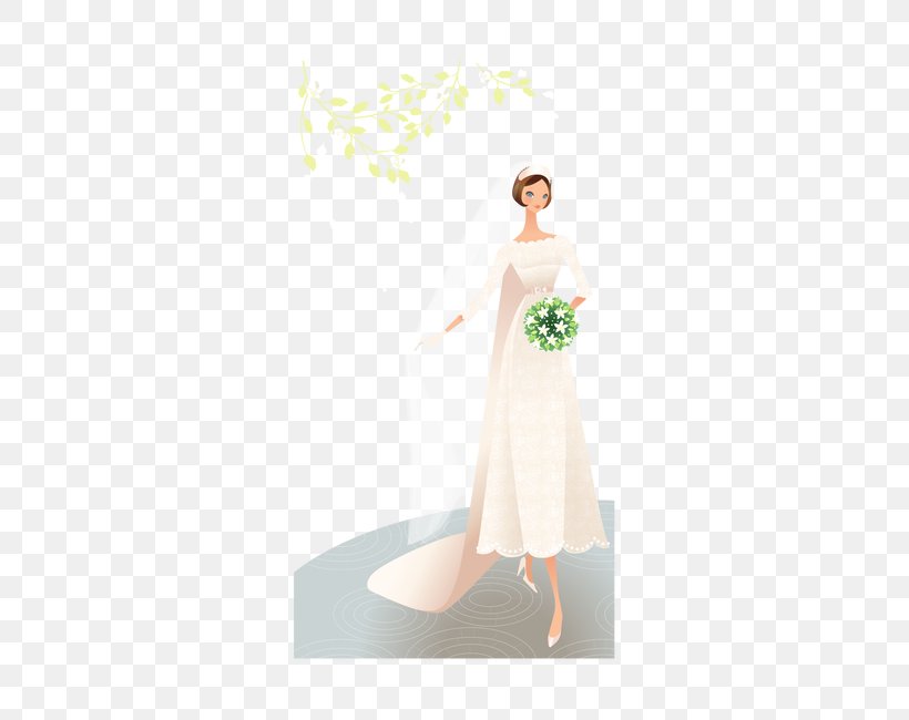 Contemporary Western Wedding Dress Bride, PNG, 650x650px, Watercolor, Cartoon, Flower, Frame, Heart Download Free
