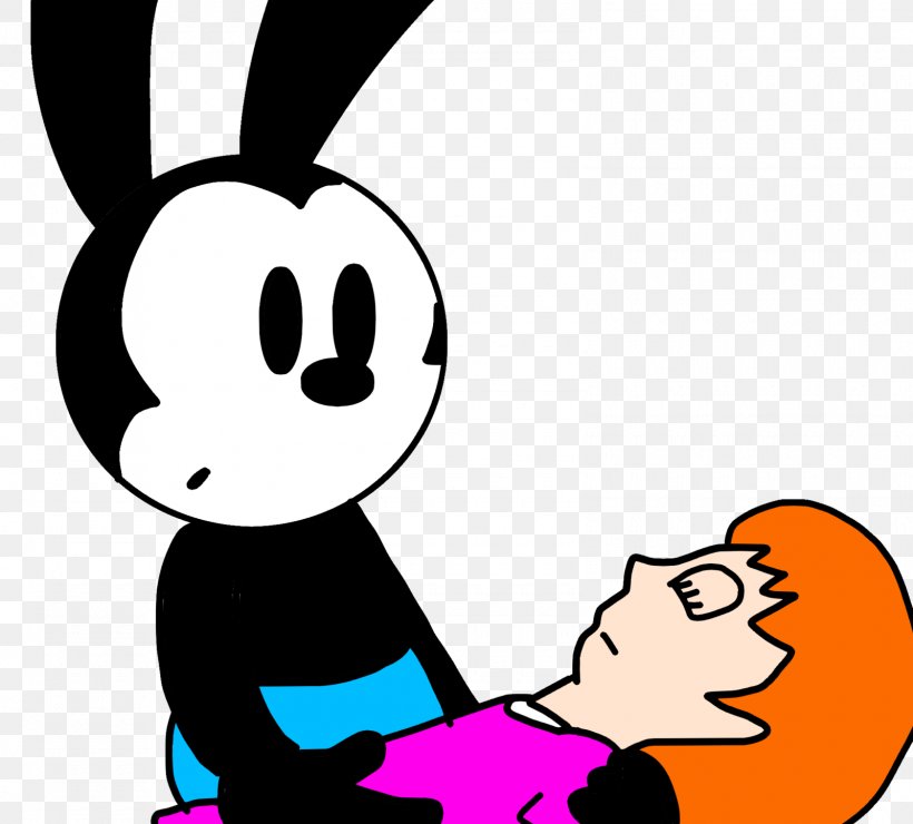 Oswald The Lucky Rabbit DeviantArt Girlfriend, PNG, 1600x1445px, Watercolor, Cartoon, Flower, Frame, Heart Download Free