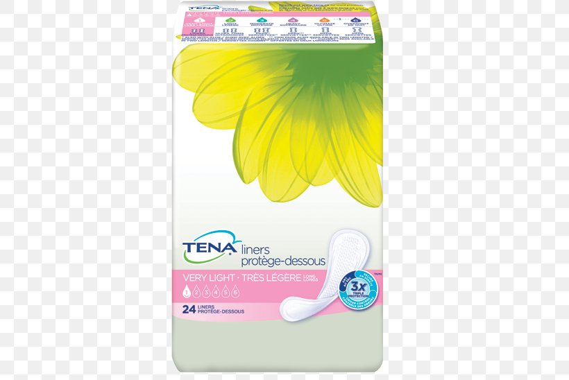 TENA Pantyliner Urinary Incontinence Incontinence Pad Kotex, PNG, 700x548px, Watercolor, Cartoon, Flower, Frame, Heart Download Free