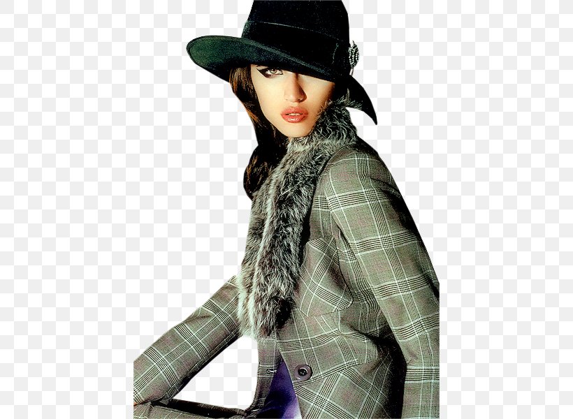 Fedora Tartan Fashion Love, PNG, 438x600px, Fedora, Coat, Fashion, Fashion Model, Fur Download Free