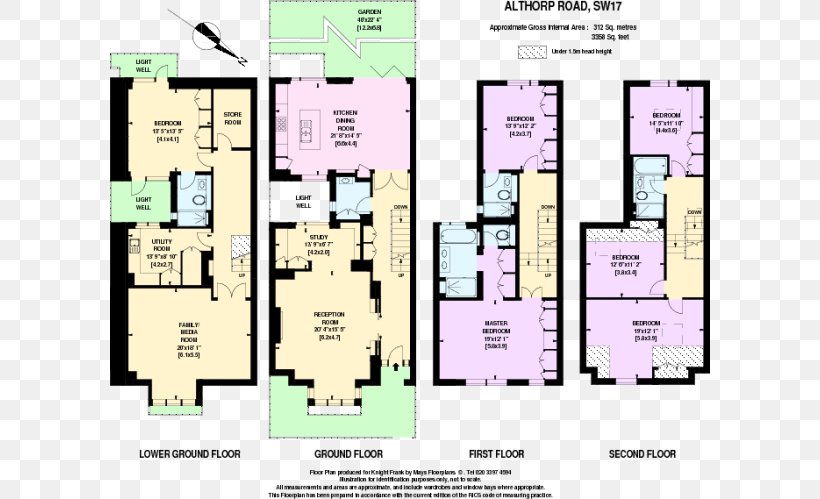 Floor Plan Althorp Road Althorp Estate House Png 600x499px