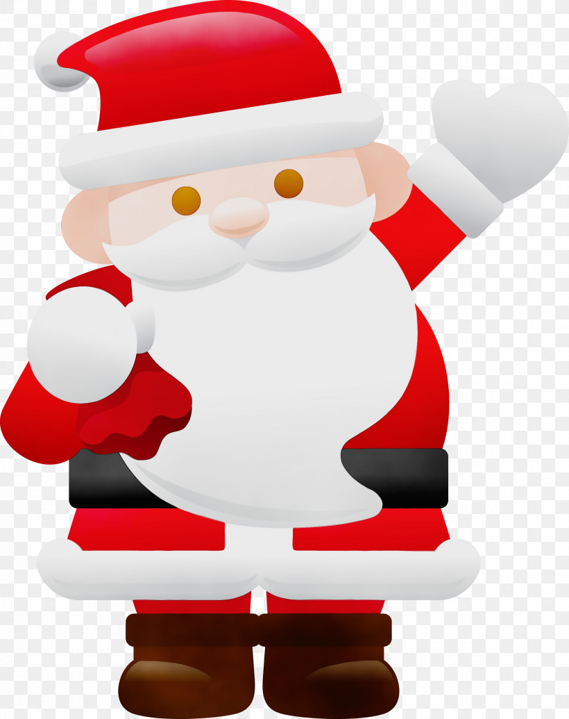 Santa Claus, PNG, 2376x3000px, Christmas Santa, Cartoon, Paint, Santa Claus, Santa Clause Download Free