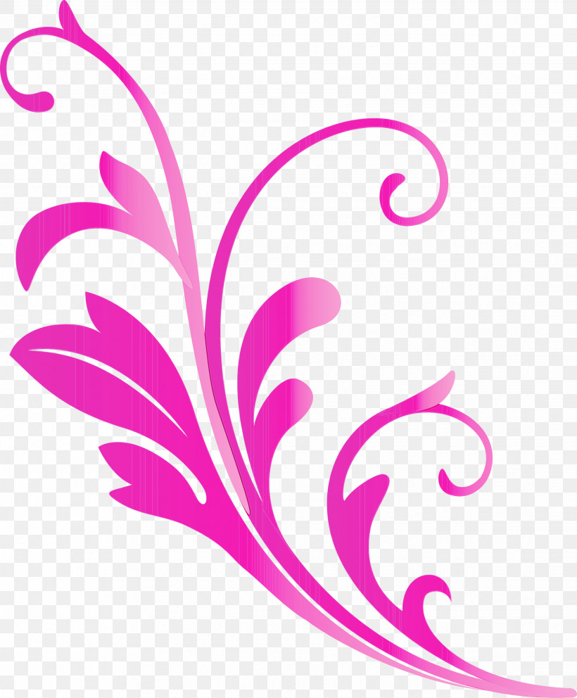 Pink Magenta Pedicel Wing, PNG, 2479x3000px, Flower Frame, Decoration Frame, Magenta, Paint, Pedicel Download Free