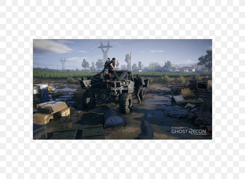 Tom Clancy's Ghost Recon Wildlands Tom Clancy's The Division Xbox One Video Game PlayStation 4, PNG, 600x600px, Xbox One, Combat Vehicle, Game, Military, Military Organization Download Free