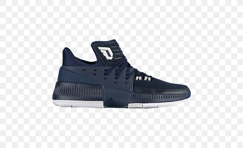 Adidas D Lillard 3 Rip City Basketball Shoe Sports Shoes, PNG, 500x500px, Adidas, Adidas Originals, Athletic Shoe, Basketball Shoe, Black Download Free