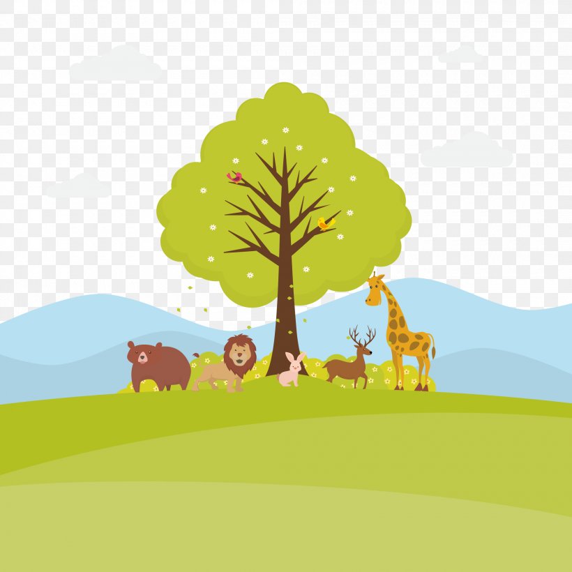 Euclidean Vector Adobe Illustrator Download Icon, PNG, 2100x2100px, Earth, Animal, Art, Cartoon, Ecology Download Free