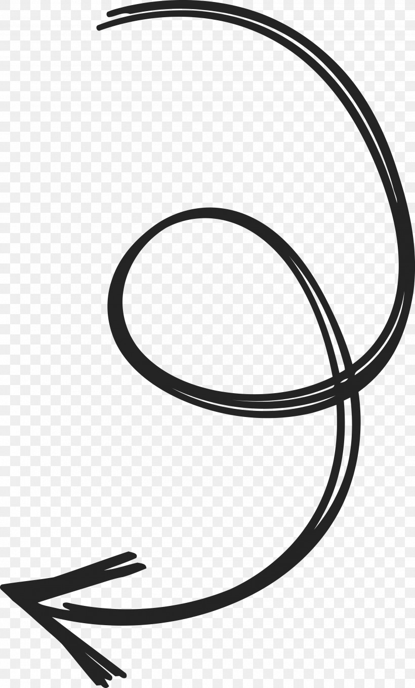 Hand Drawing Curly Arrow With A Knot, PNG, 3425x5675px, Coloring Book Download Free