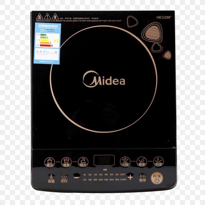 Induction Cooking Midea Furnace Home Appliance Price, PNG, 1000x1000px, Induction Cooking, Cooking, Electronics, Furnace, Galanz Download Free