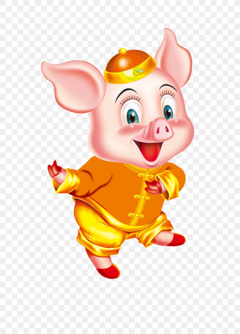 Chinese Zodiac Pig Wu Xing Fortune-telling Feng Shui, PNG, 2448x3402px, Pig, Art, Cartoon, Chinese Calendar, Chinese Zodiac Download Free