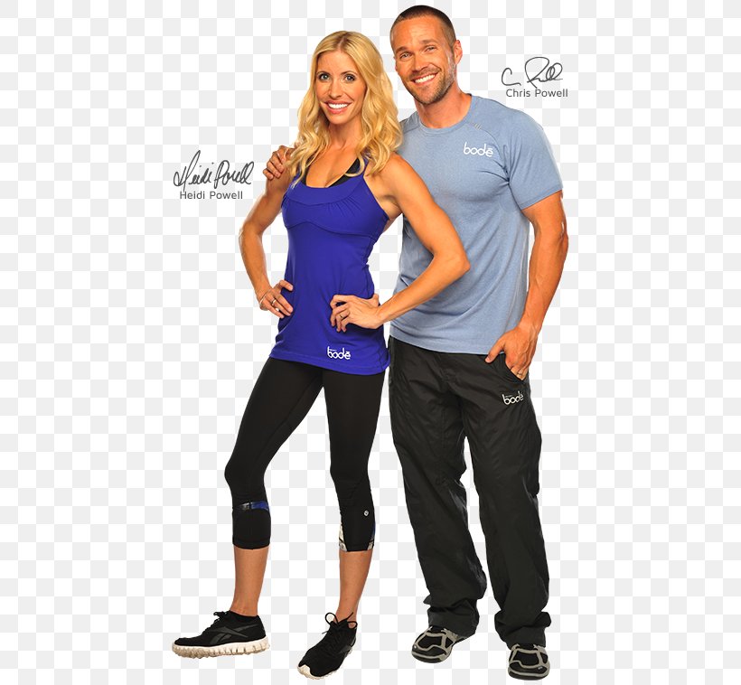 Chris Powell T-shirt Extreme Weight Loss Leggings Osez Gagner, PNG, 450x758px, Chris Powell, Abdomen, Arm, Blue, Clothing Download Free
