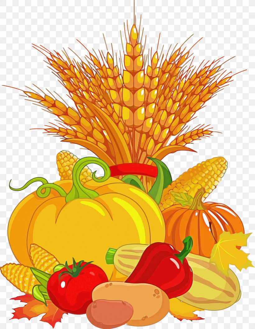 Harvest Pumpkin Wheat Thanksgiving, PNG, 2321x3000px, Wheat, Ananas, Autumn, Food, Food Group Download Free
