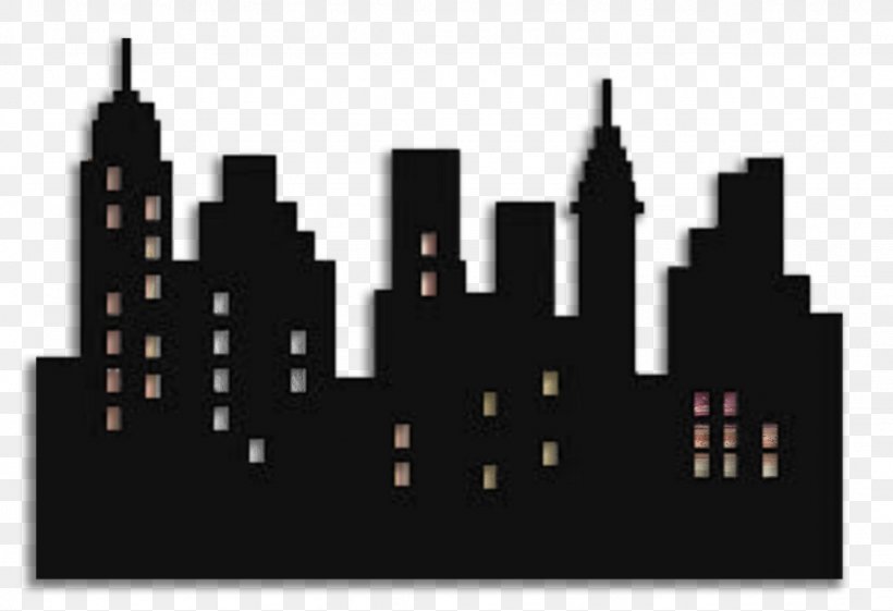 New York City Silhouette Skyline Image Illustration Png
