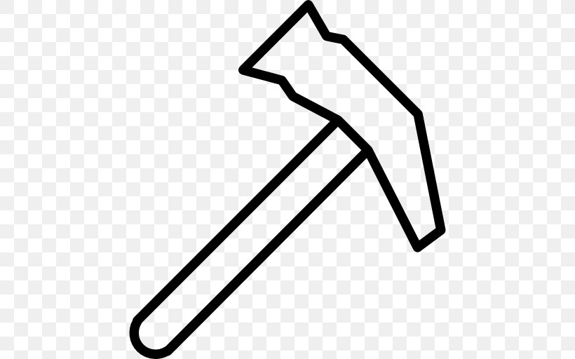 Axe Tool Hammer Clip Art, PNG, 512x512px, Axe, Area, Black, Black And White, Hammer Download Free