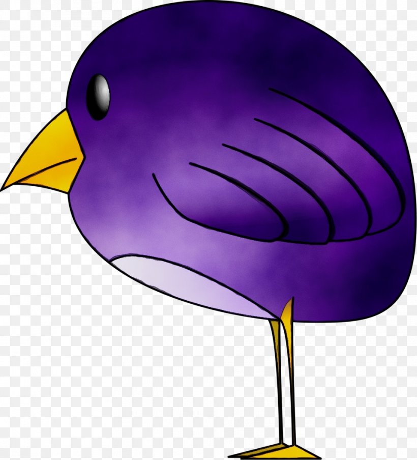 Bird Beak Purple Clip Art Violet, PNG, 958x1057px, Watercolor, Beak, Bird, Paint, Purple Download Free