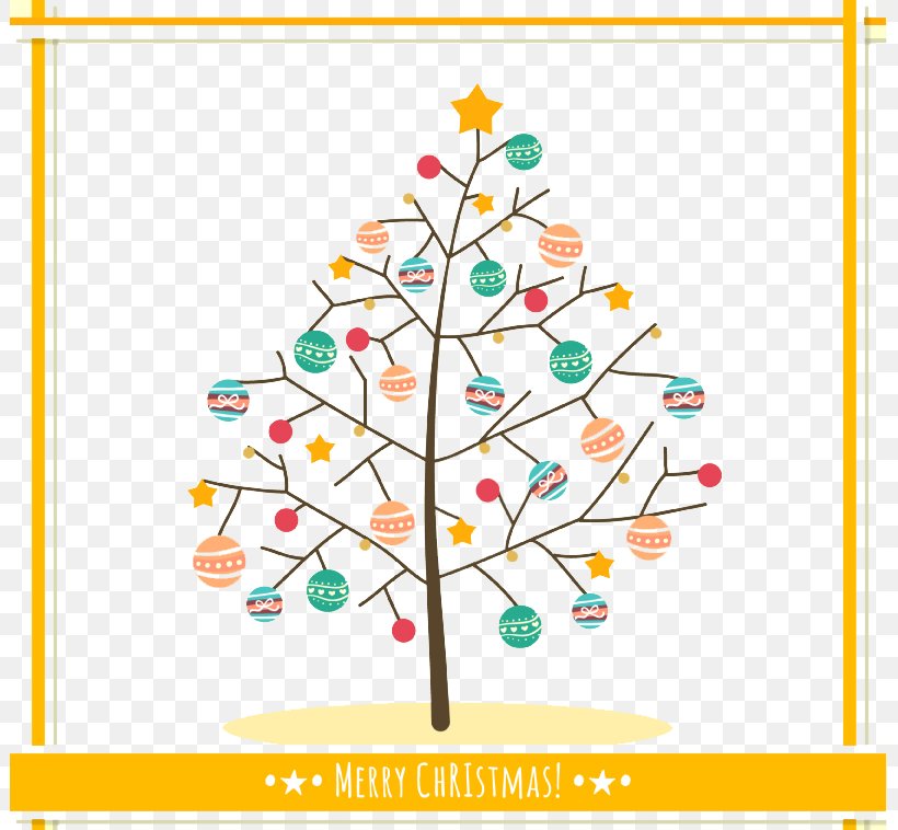 Christmas Tree Christmas Card Christmas Decoration, PNG, 801x758px, Christmas, Area, Art, Branch, Christmas Card Download Free