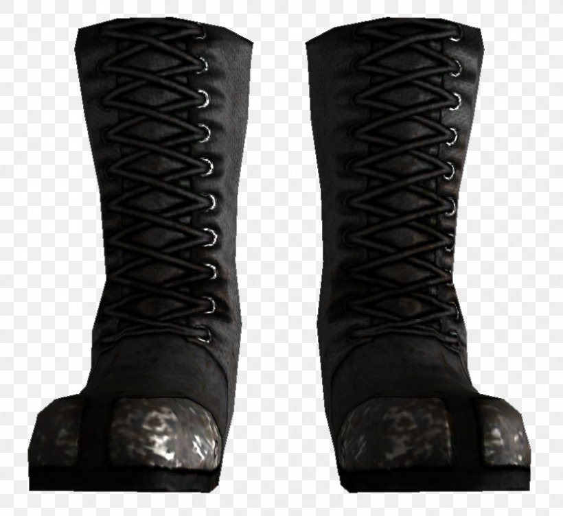 Fallout 4 Old World Blues Fallout: New Vegas Boot Shoe, PNG, 834x765px, Fallout 4, Black, Boot, Boot Socks, Clothing Download Free